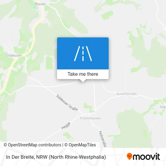 Карта In Der Breite