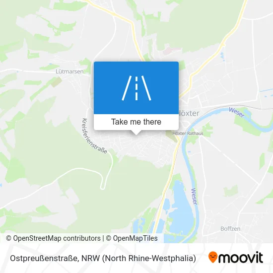 Карта Ostpreußenstraße