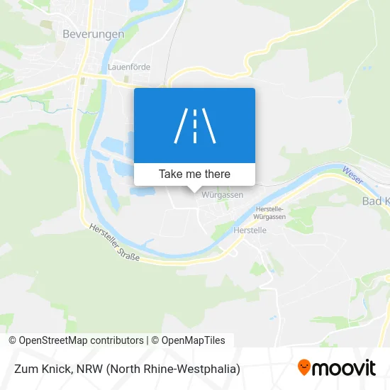 Карта Zum Knick