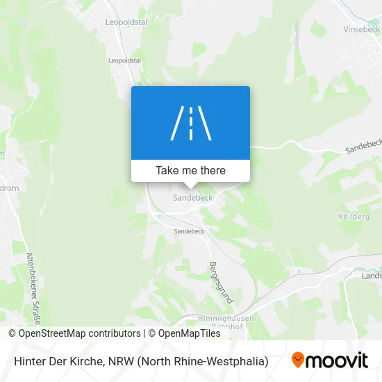 Карта Hinter Der Kirche