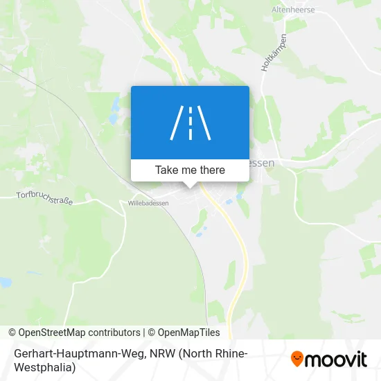 Карта Gerhart-Hauptmann-Weg