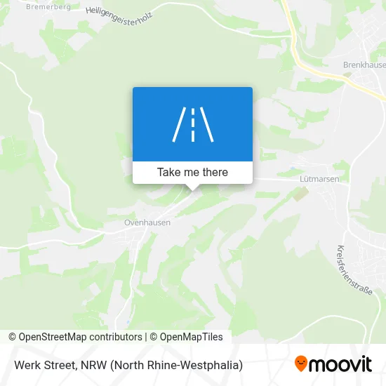 Werkstraße map