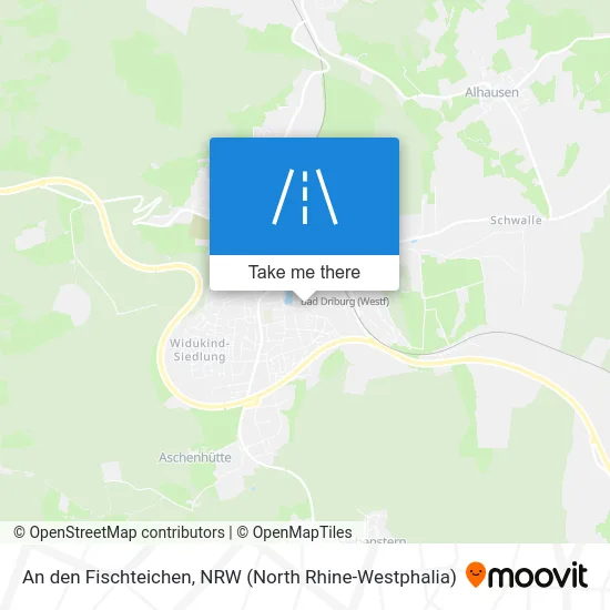 Карта An den Fischteichen