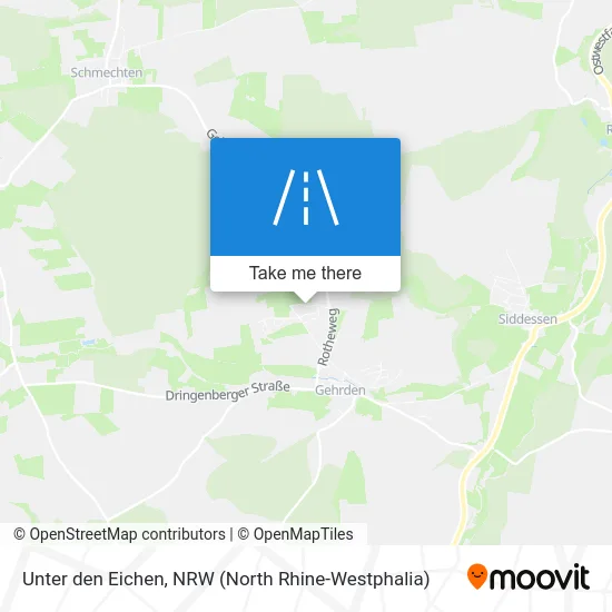 Карта Unter den Eichen