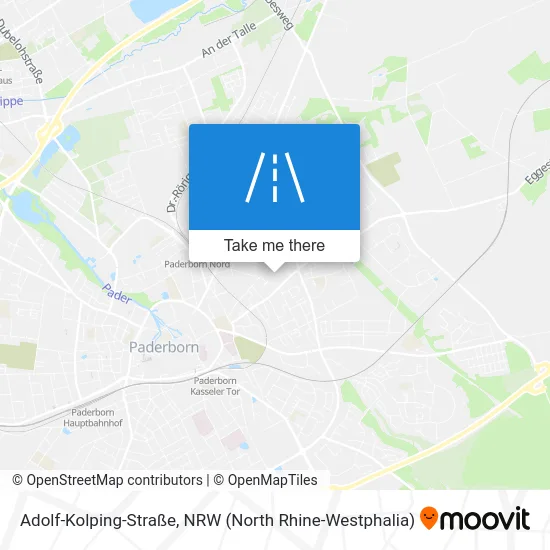 Карта Adolf-Kolping-Straße