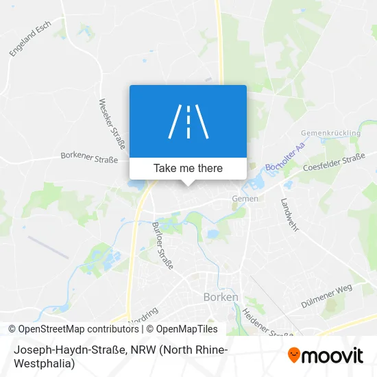 Карта Joseph-Haydn-Straße