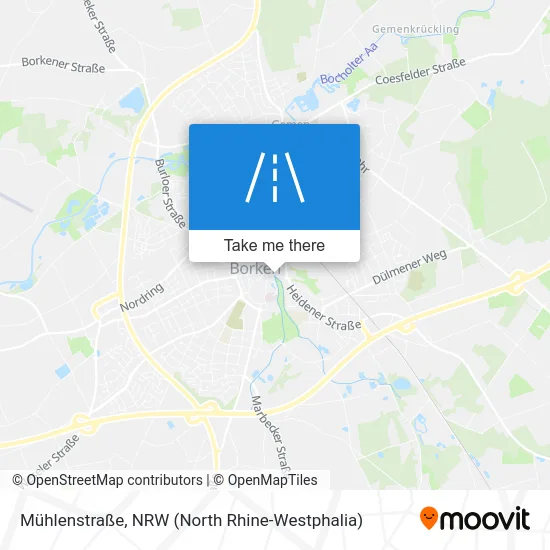 Карта Mühlenstraße