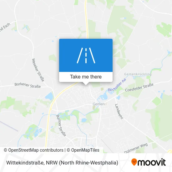 Карта Wittekindstraße