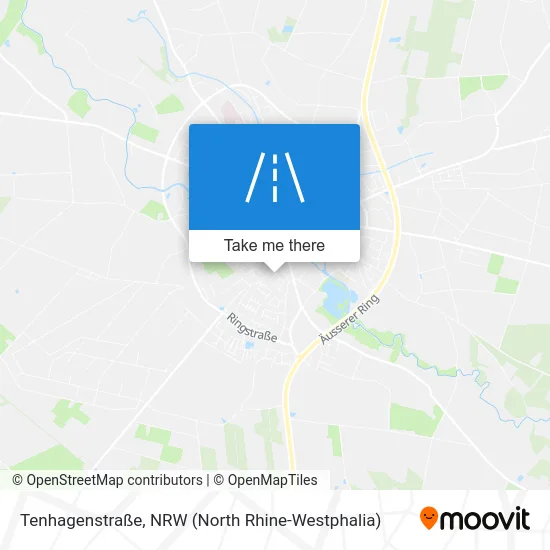 Карта Tenhagenstraße