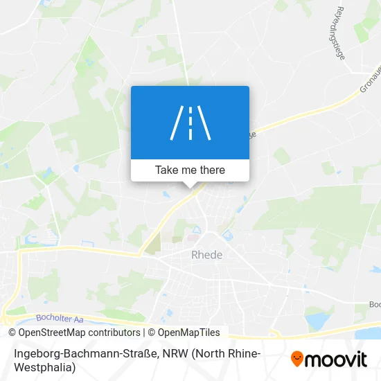 Карта Ingeborg-Bachmann-Straße