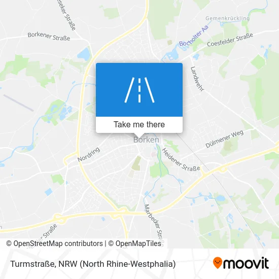 Карта Turmstraße