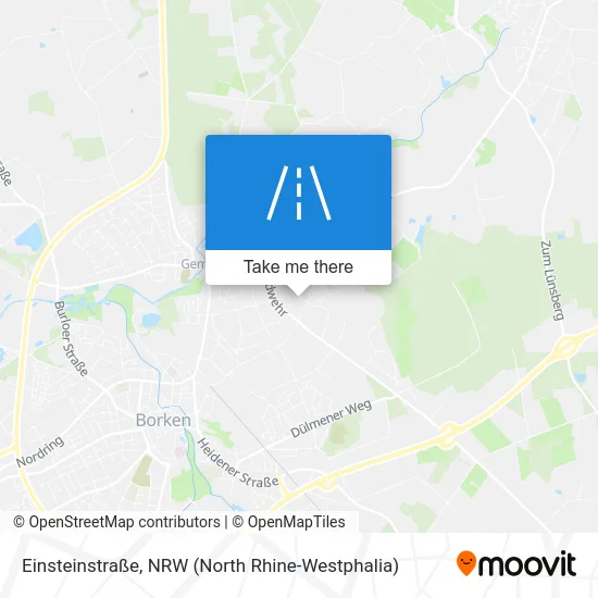 Карта Einsteinstraße