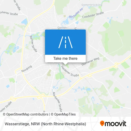 Карта Wasserstiege