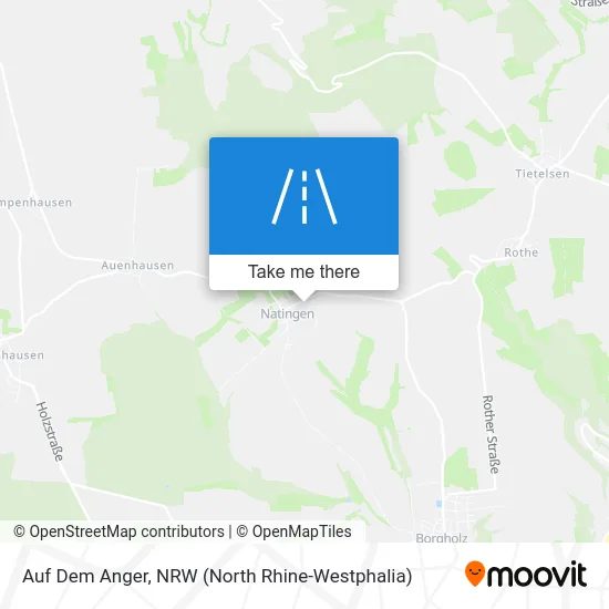 Карта Auf Dem Anger