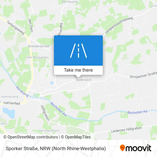 Карта Sporker Straße