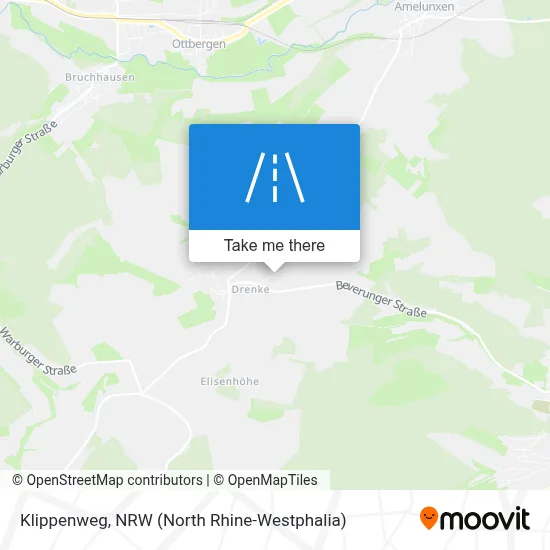 Klippenweg map
