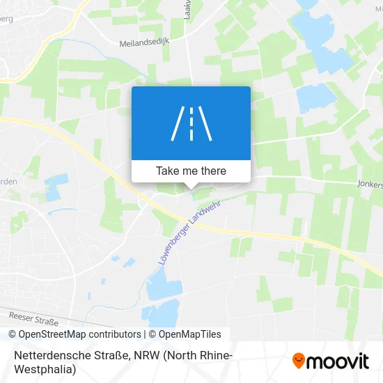 Карта Netterdensche Straße