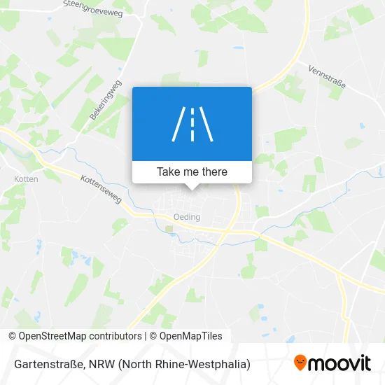 Карта Gartenstraße