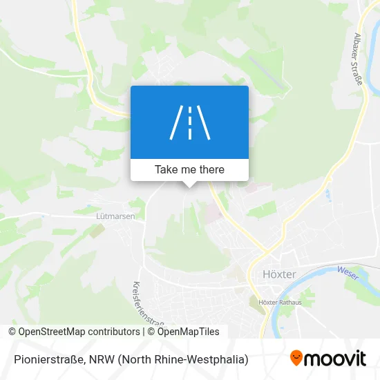 Pionierstraße map