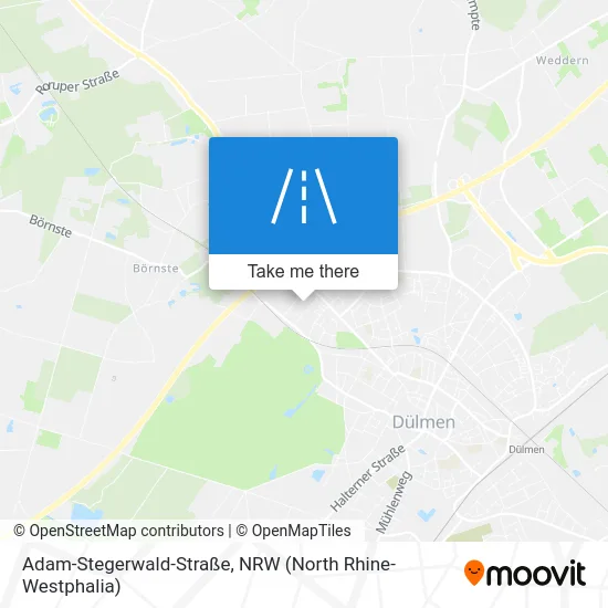 Карта Adam-Stegerwald-Straße