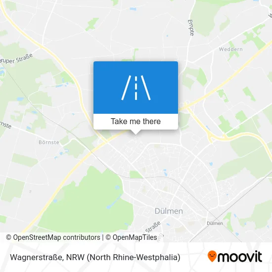 Карта Wagnerstraße