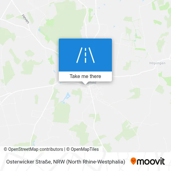 Osterwicker Straße map