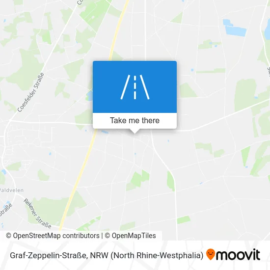 Карта Graf-Zeppelin-Straße