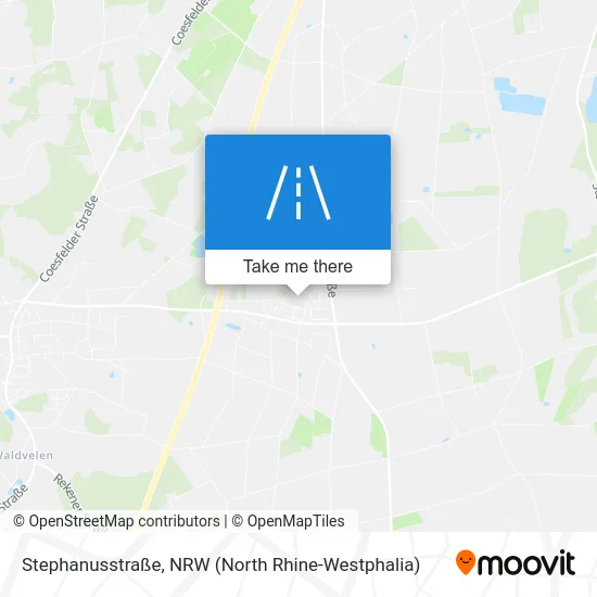 Карта Stephanusstraße