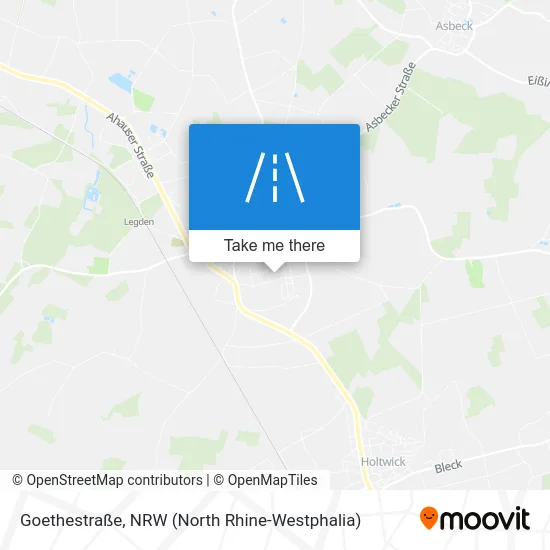 Карта Goethestraße