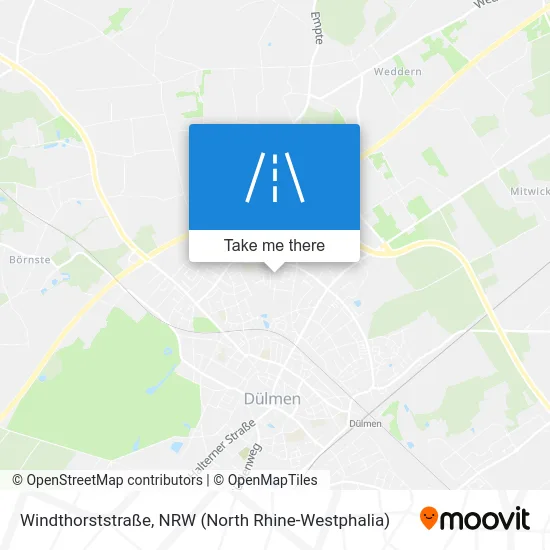Карта Windthorststraße