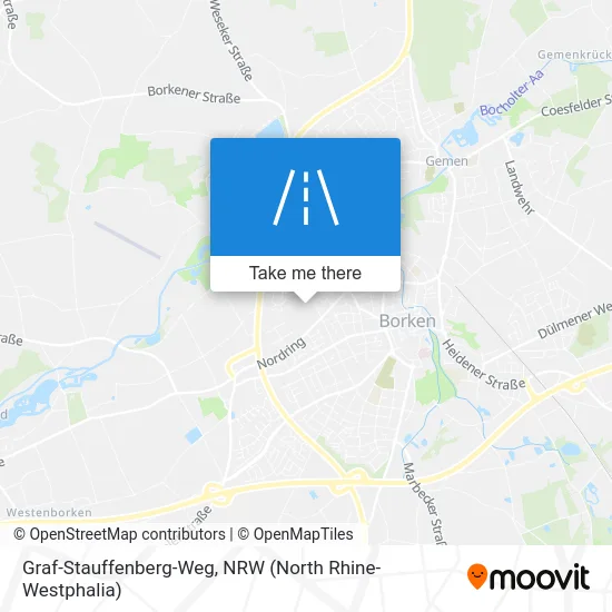 Карта Graf-Stauffenberg-Weg