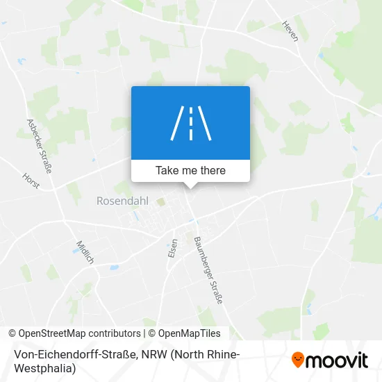 Карта Von-Eichendorff-Straße