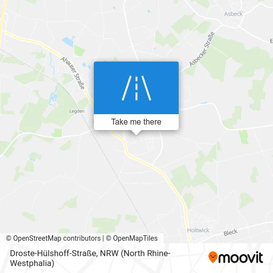 Карта Droste-Hülshoff-Straße