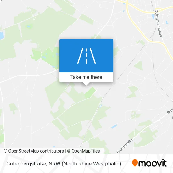 Карта Gutenbergstraße