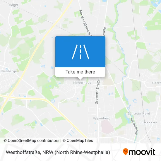 Карта Westhoffstraße