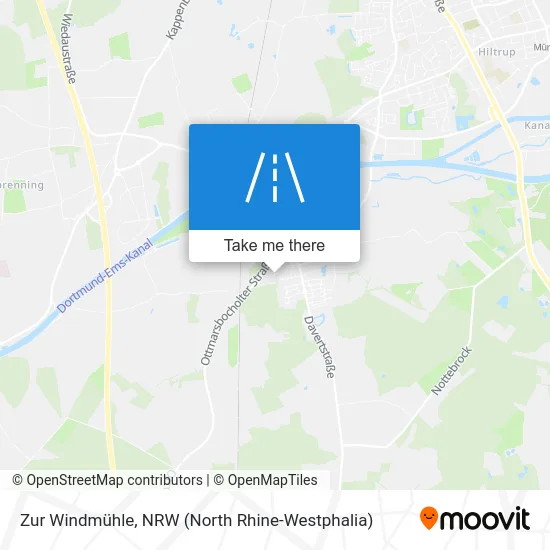 Карта Zur Windmühle