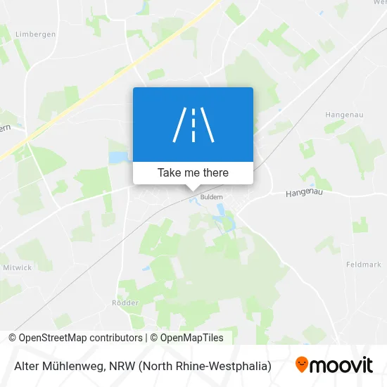 Alter Mühlenweg map