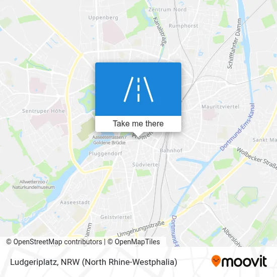 Ludgeriplatz map