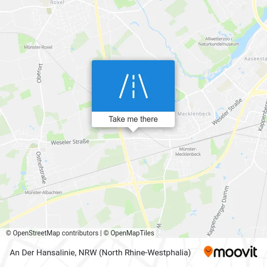 Карта An Der Hansalinie