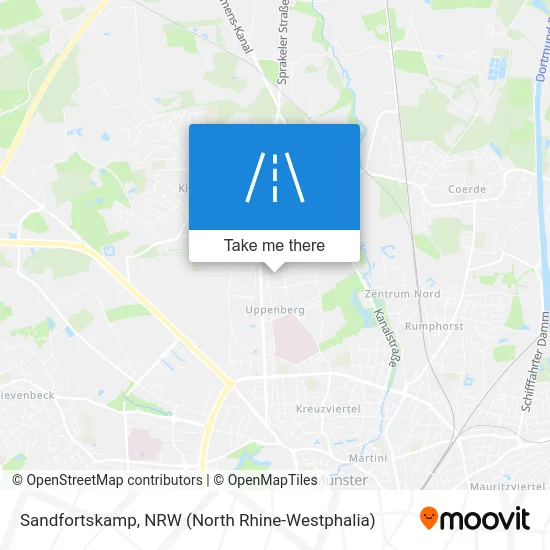 Карта Sandfortskamp