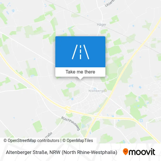 Altenberger Straße map