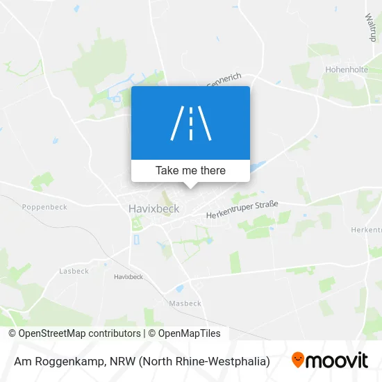 Карта Am Roggenkamp