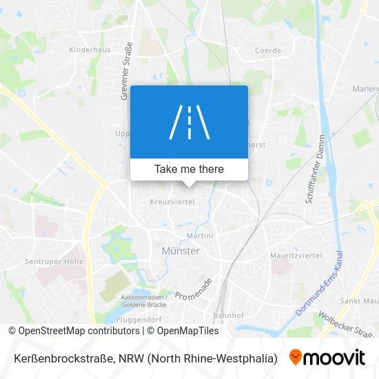 Карта Kerßenbrockstraße