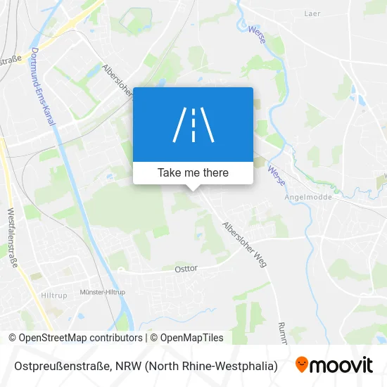 Карта Ostpreußenstraße