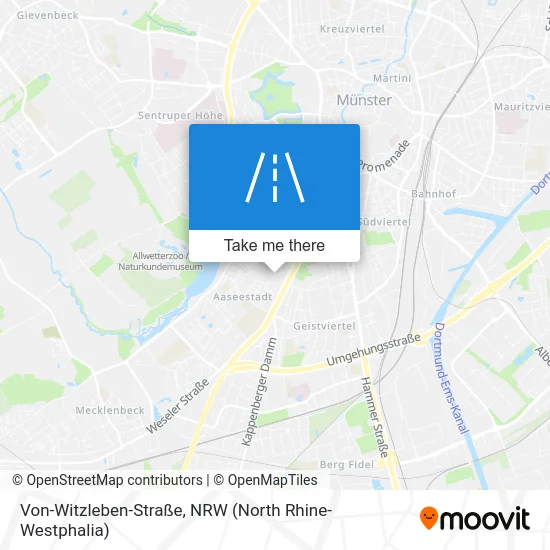 Карта Von-Witzleben-Straße