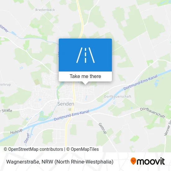 Карта Wagnerstraße