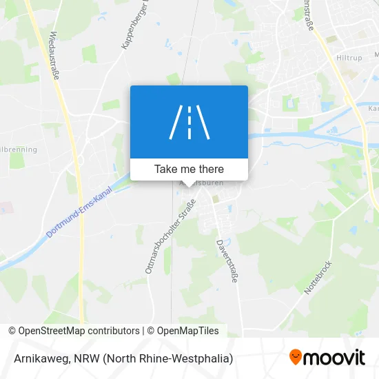 Карта Arnikaweg