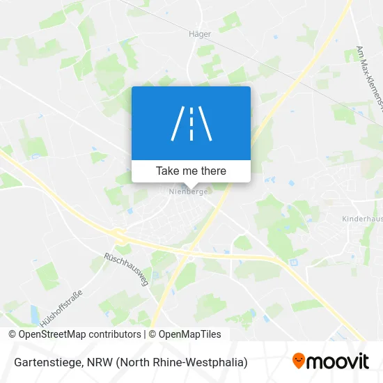 Карта Gartenstiege