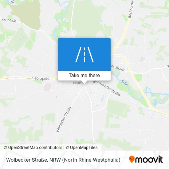Карта Wolbecker Straße