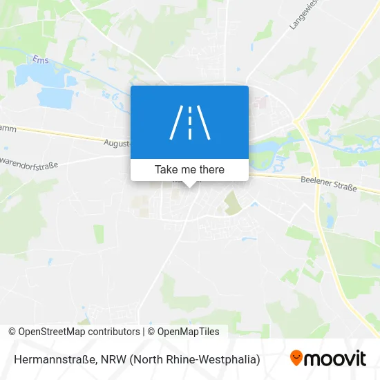 Карта Hermannstraße